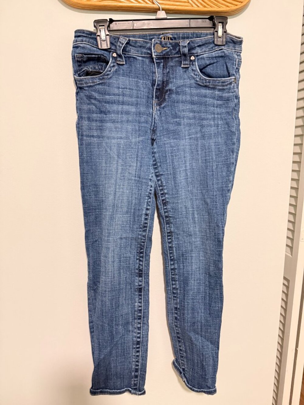 KUT from the Kloth Blue Skinny Jeans Size 6